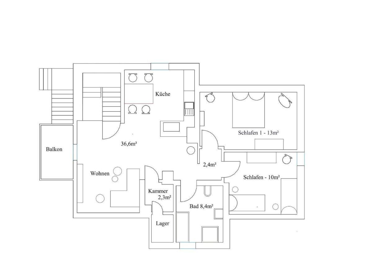 Haus Mariechen Leilighet Frielendorf Eksteriør bilde